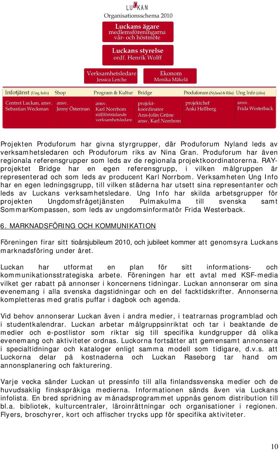 RAYprojektet Bridge har en egen referensgrupp, i vilken målgruppen är representerad och som leds av producent Karl Norrbom.