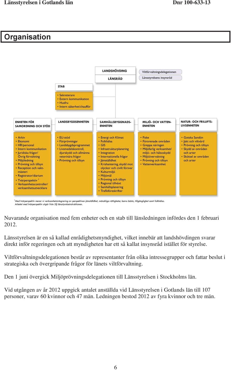 styrelse. Viltförvaltningsdelegationen består av representanter från olika intressegrupper och fattar beslut i strategiska och övergripande frågor för länets viltförvaltning.