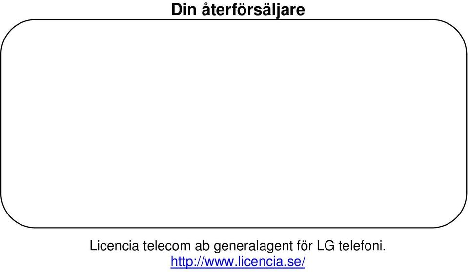 generalagent för LG