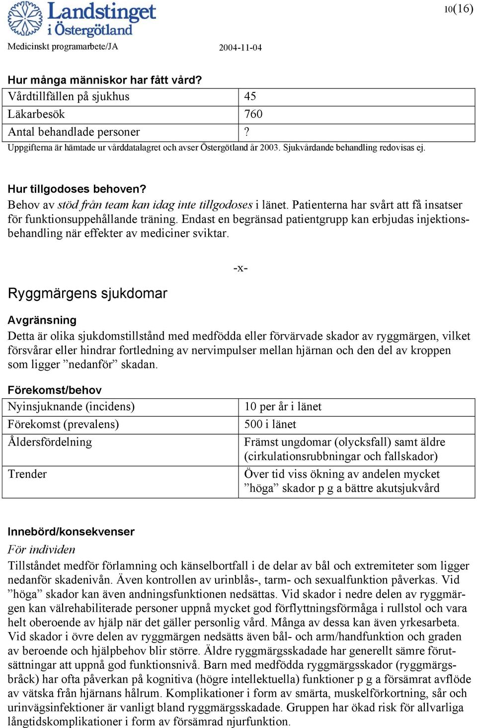 Endast en begränsad patientgrupp kan erbjudas injektionsbehandling när effekter av mediciner sviktar.