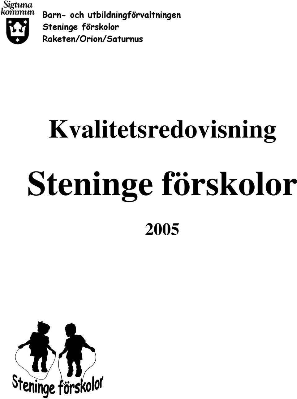 Steninge förskolor