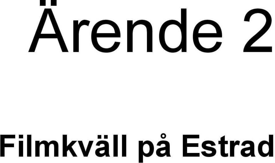 på Estrad