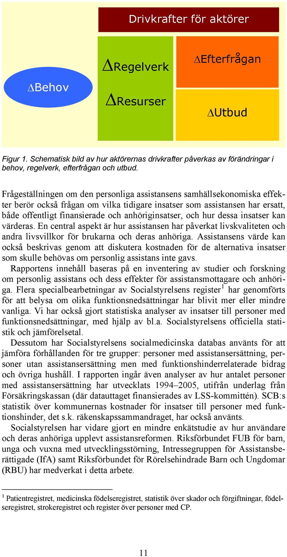 och hur dessa insatser kan värderas. En central aspekt är hur assistansen har påverkat livskvaliteten och andra livsvillkor för brukarna och deras anhöriga.