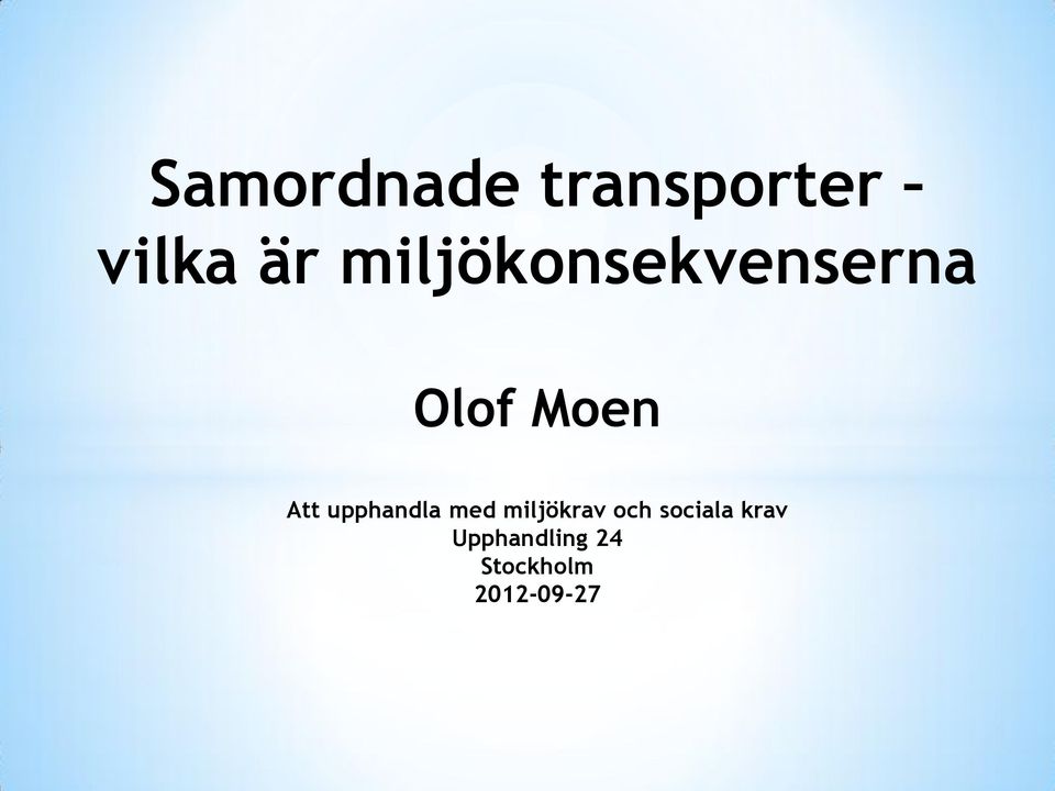upphandla med miljökrav och sociala