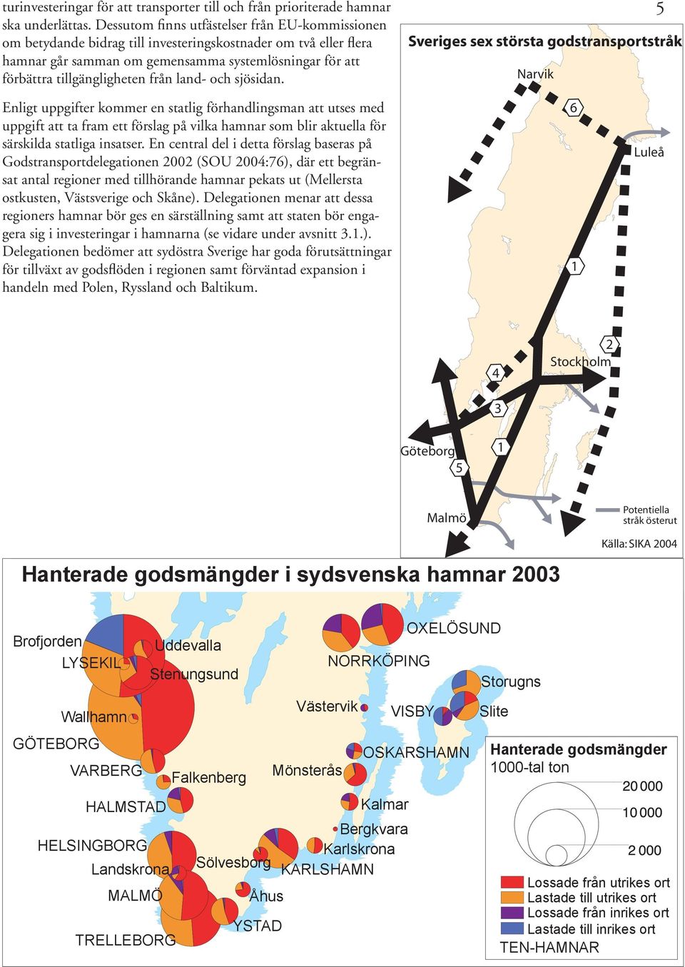 från land- och sjösidan.