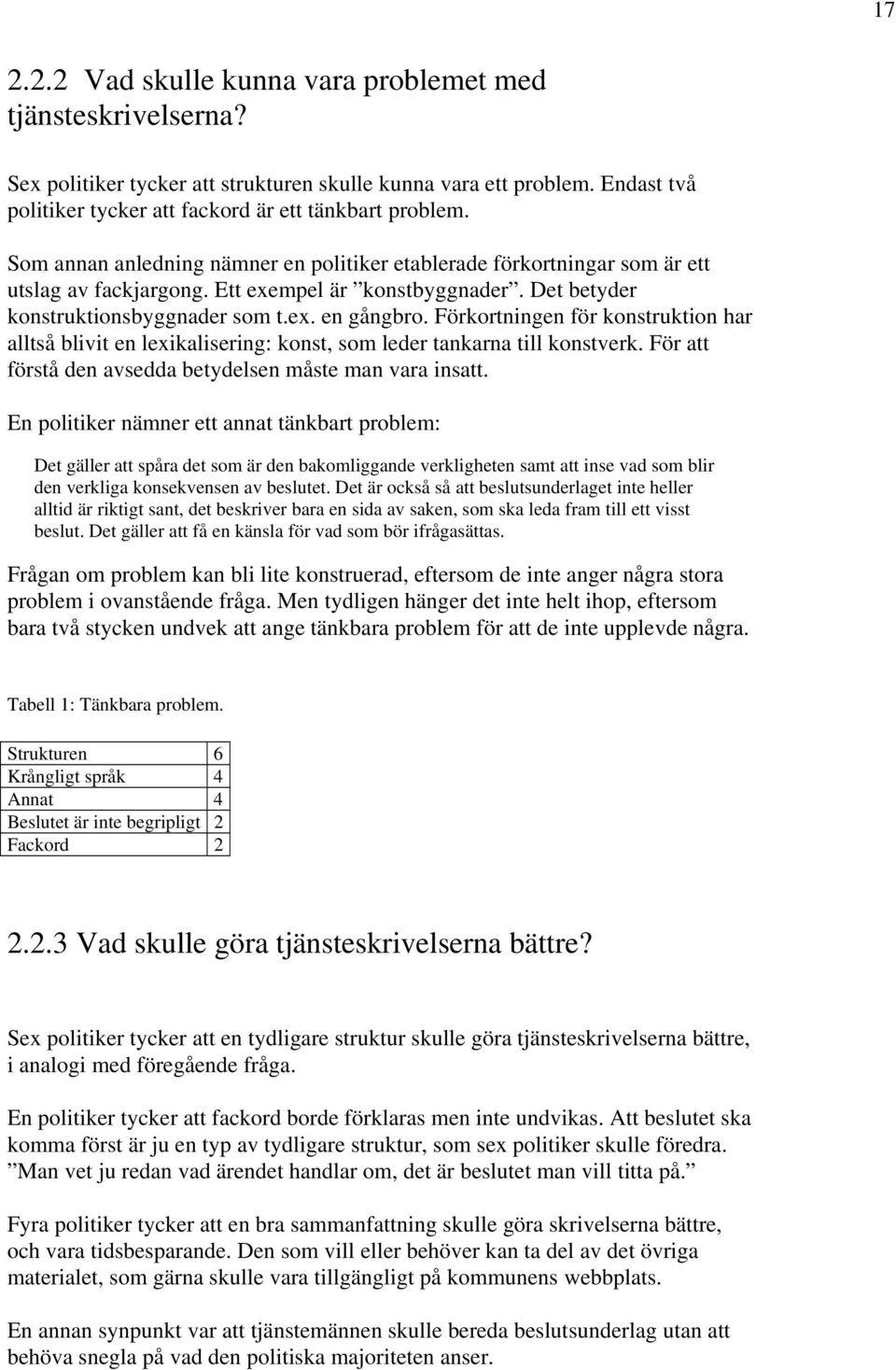 Förkortningen för konstruktion har alltså blivit en lexikalisering: konst, som leder tankarna till konstverk. För att förstå den avsedda betydelsen måste man vara insatt.