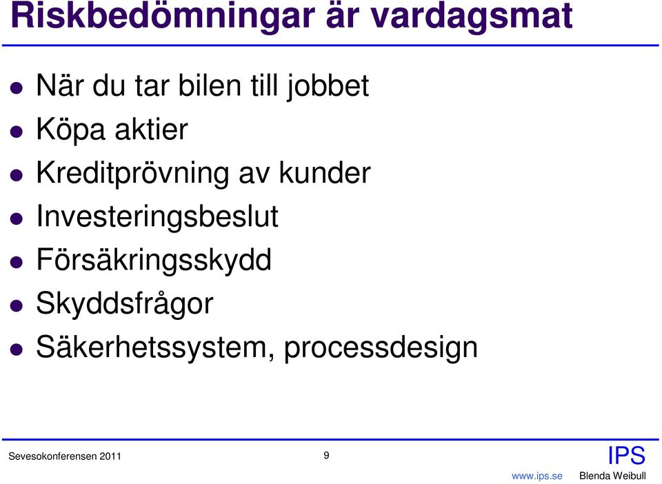 Investeringsbeslut Försäkringsskydd Skyddsfrågor