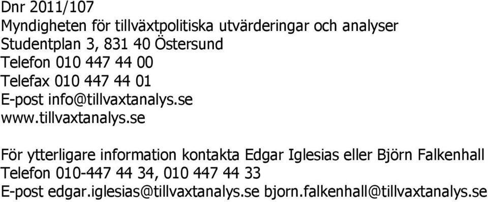 tillvaxtanalys.