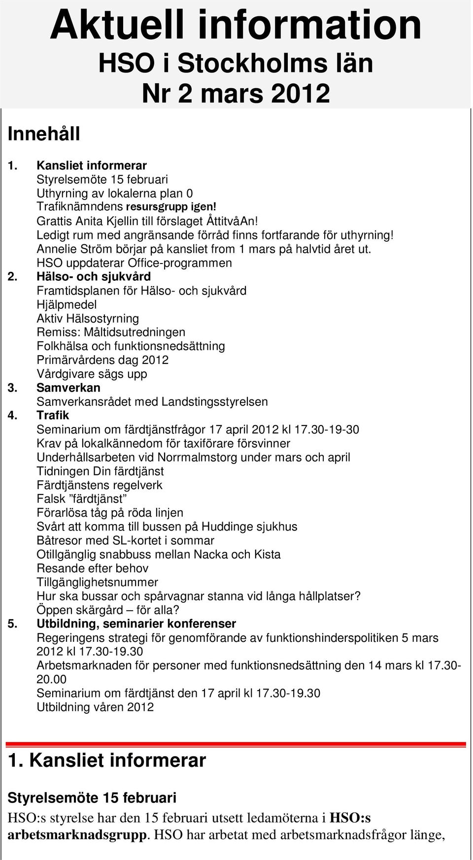 HSO uppdaterar Office-programmen 2.