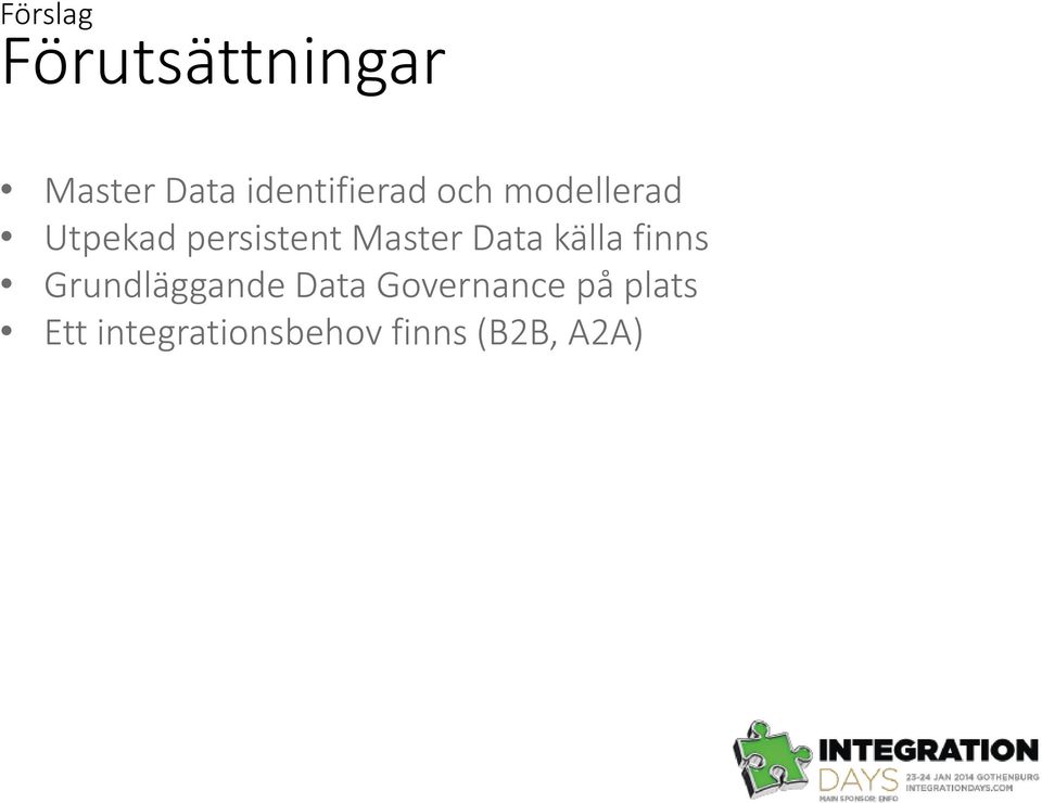 persistent Master Data källa finns