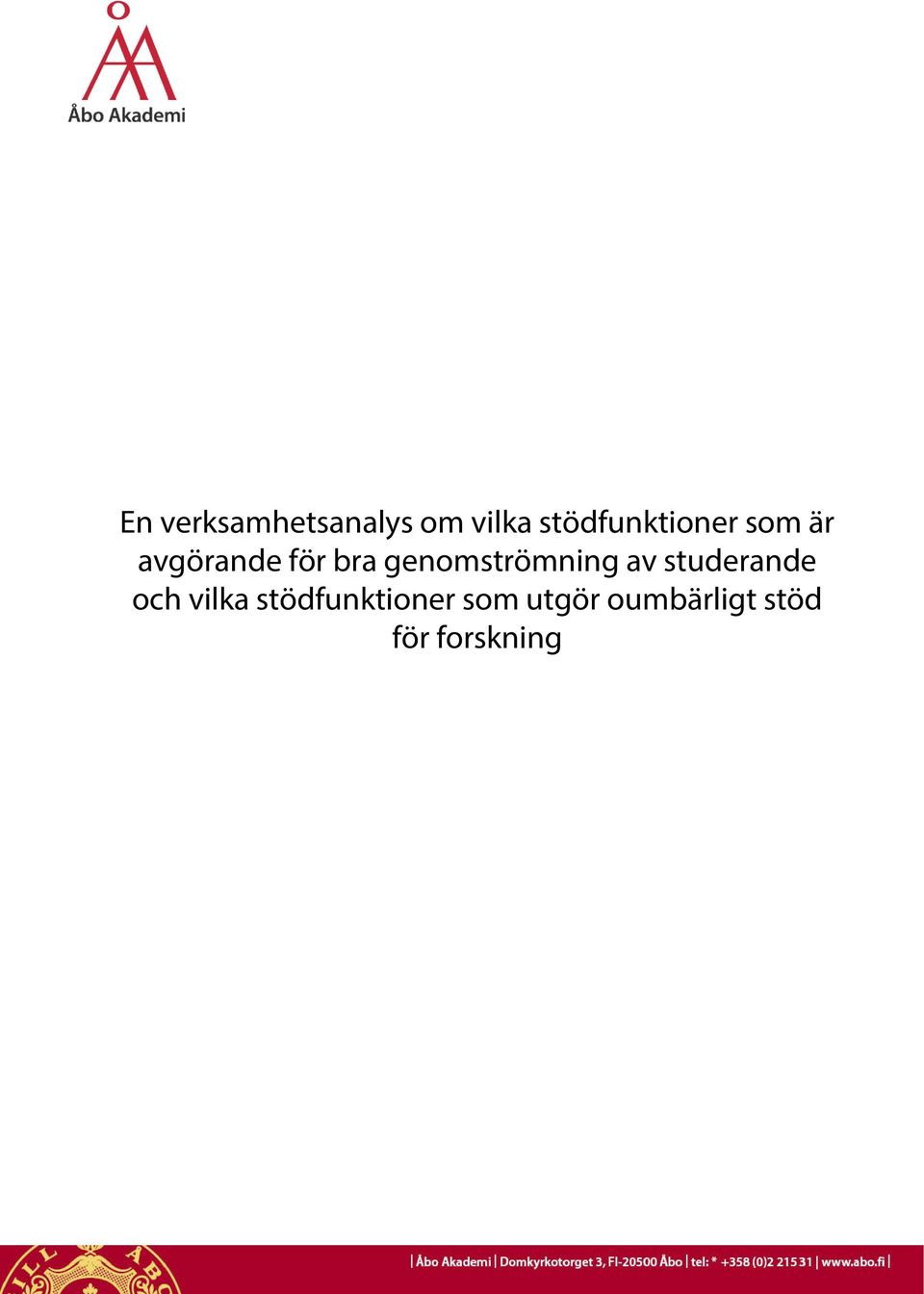 genomströmning av studerande och vilka