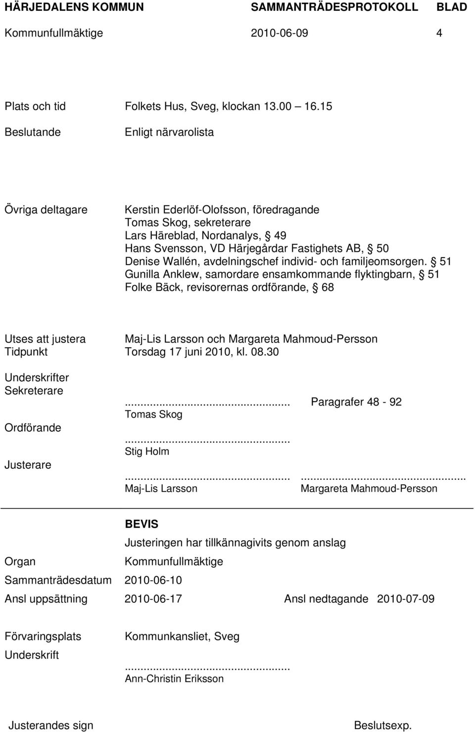 Wallén, avdelningschef individ- och familjeomsorgen.