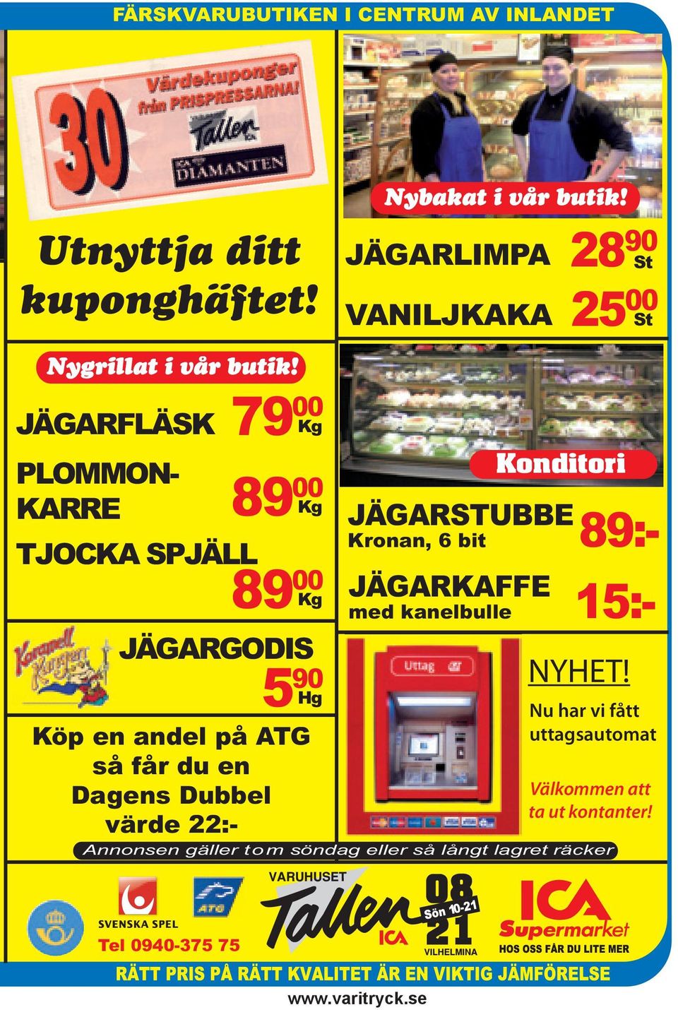 JÄGARGODIS 5 90 Hg Nybakat i vår butik!