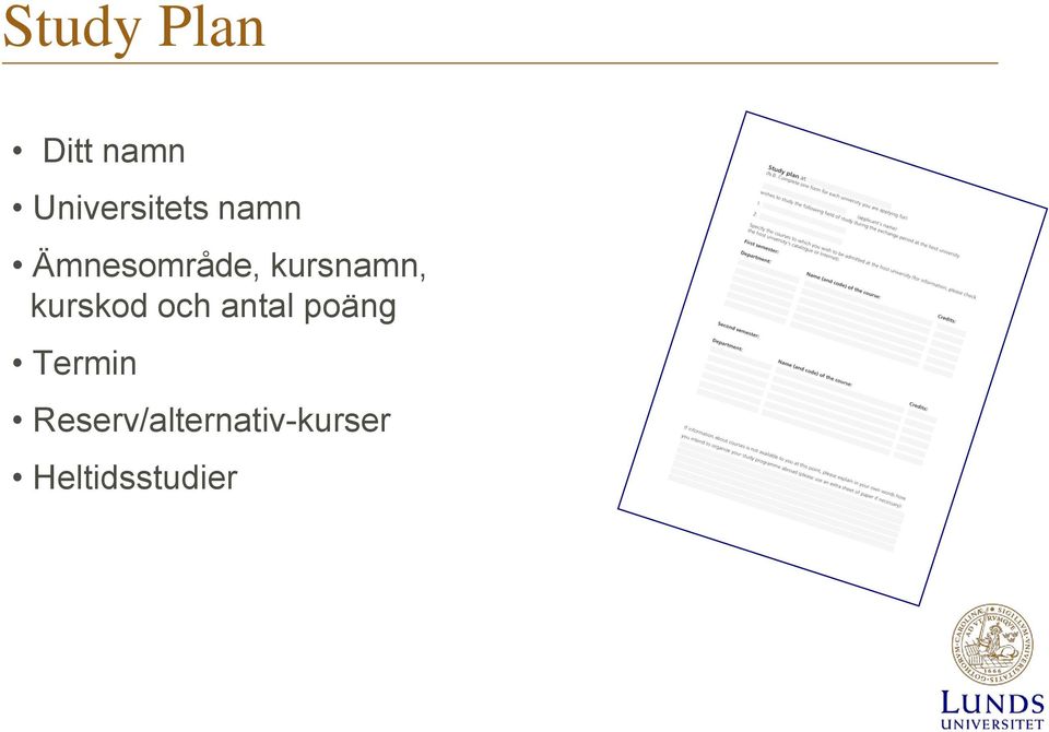 kursnamn, kurskod och antal