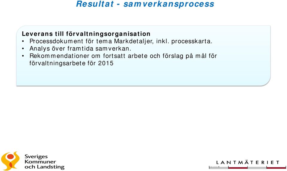 Markdetaljer, inkl. processkarta.