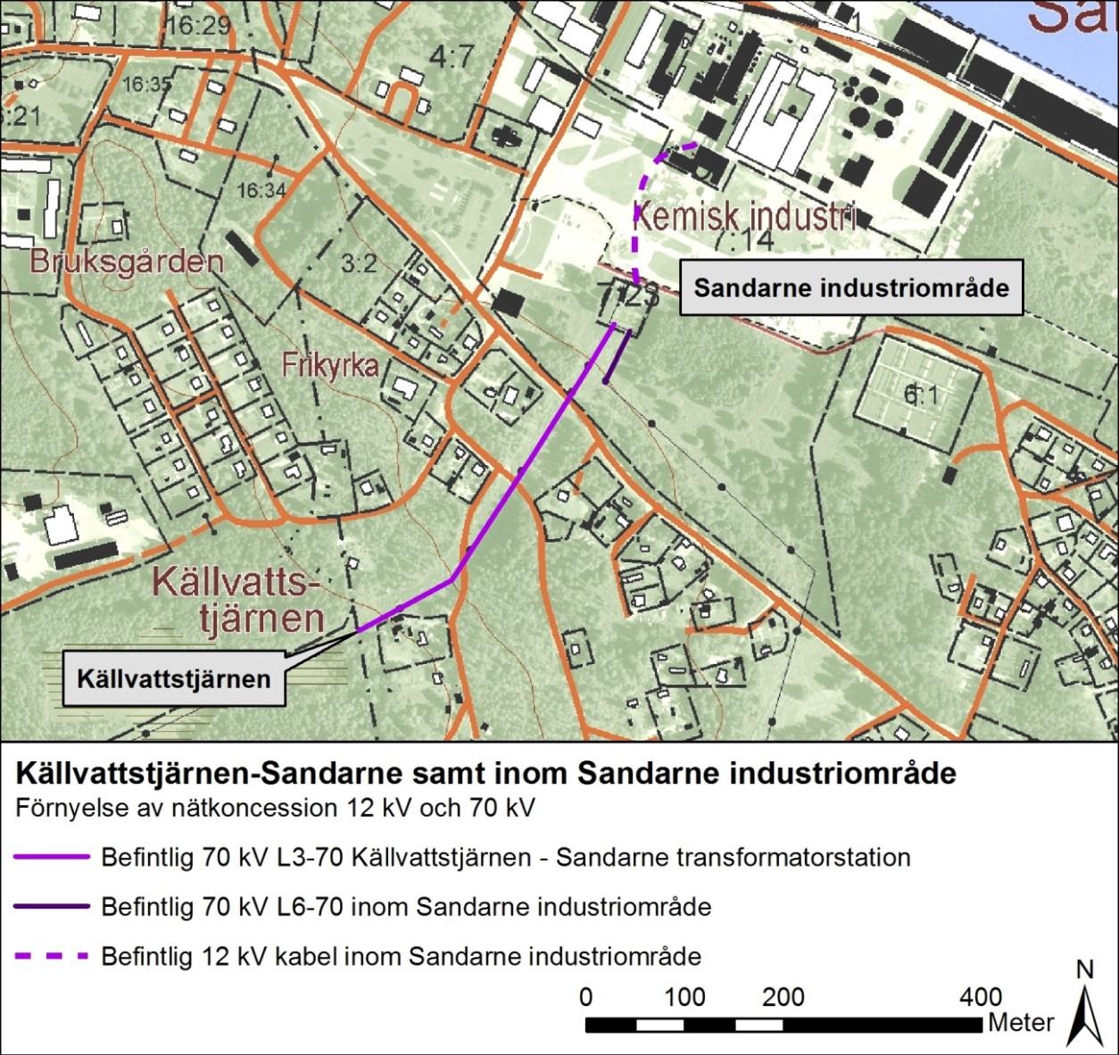 Ellevio AB 115 77 Stockholm SAMRÅDSUNDERLAG FÖRNYAD NÄTKONCESSION FÖR LINJE FÖR BEFINTLIGA 70 KV