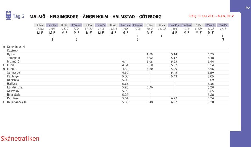 Häljarp andskrona Glumslöv Rydebäck Ramlösa Helsingborg C 4.44 4.54 4.56 4.59 5.05 5.09 5.15 5.20 5.25 5.28 5.34 5.38 4.59 5.02 5.08 5.