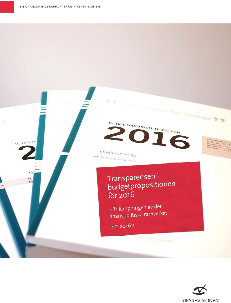 budgetpropositionen för 2016