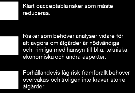 Risk rankning Enkel och överskådlig metodik Svårt att fånga in