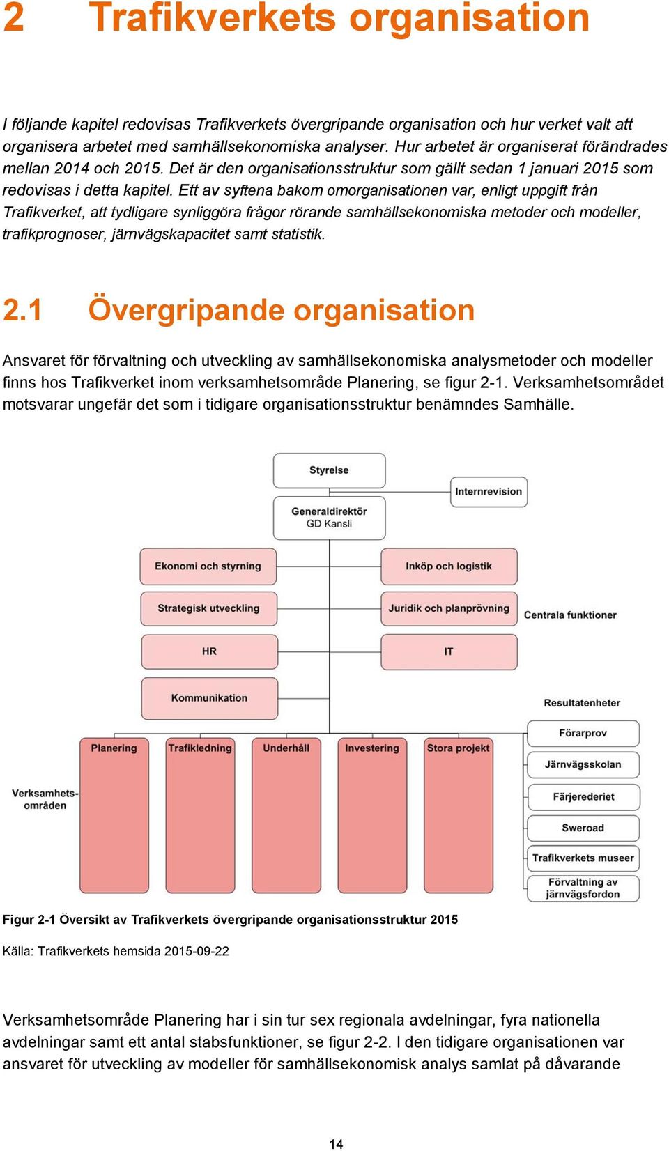 Ett av syftena bakom omorganisationen var, enligt uppgift från Trafikverket, att tydligare synliggöra frågor rörande samhällsekonomiska metoder och modeller, trafikprognoser, järnvägskapacitet samt