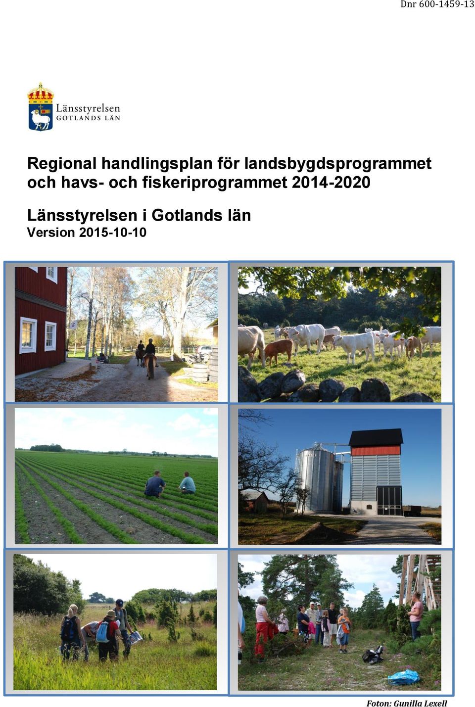 fiskeriprogrammet 2014-2020 Länsstyrelsen i