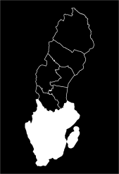 CKB kan leverera markkarteringsdata för länen markerade i grönt på kartan nedan: Upplägg En geografisk datafil (shapefile) över vattenskyddsområdets utsträckning skickas till CKB (Julien.Moeys@slu.