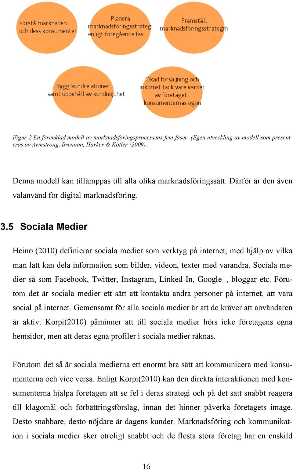 5 Sociala Medier Heino (2010) definierar sociala medier som verktyg på internet, med hjälp av vilka man lätt kan dela information som bilder, videon, texter med varandra.