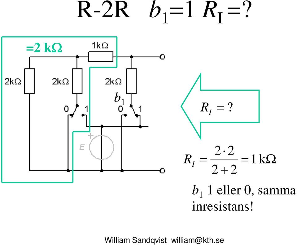 R I 2 2 = = 1 kω 2 + 2