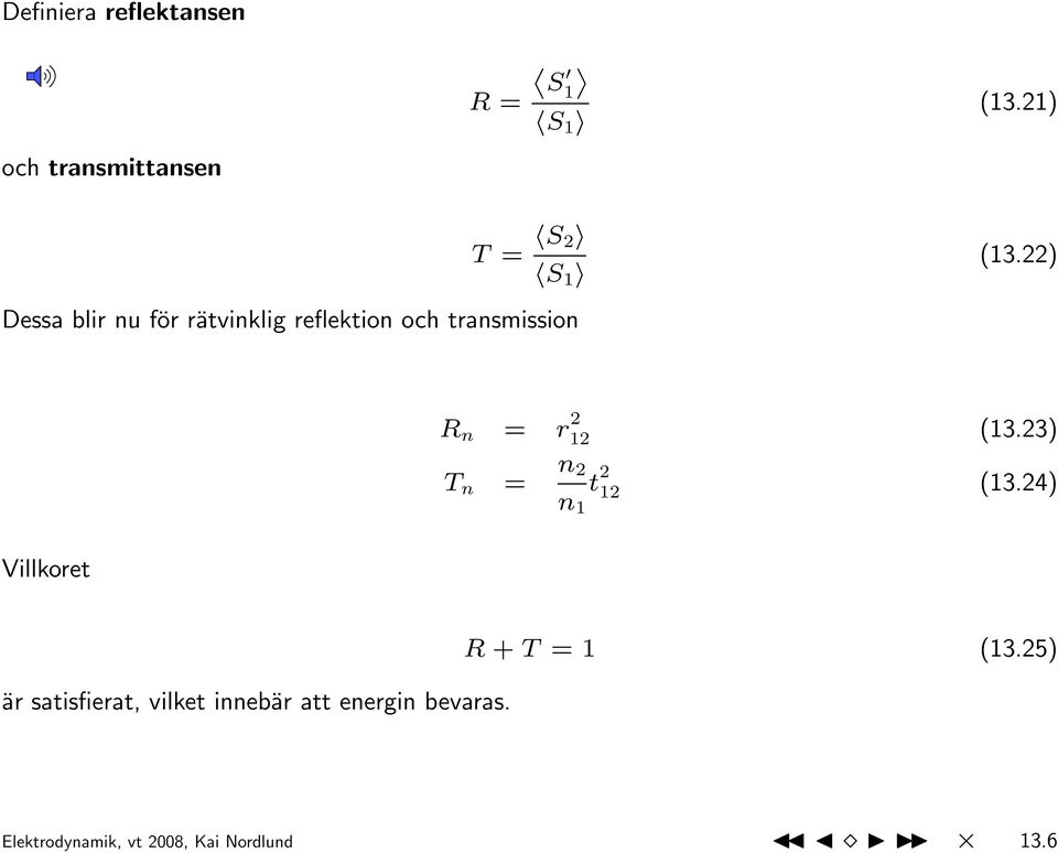 r 2 12 (13.23) T n = n 2 n 1 t 2 12 (13.