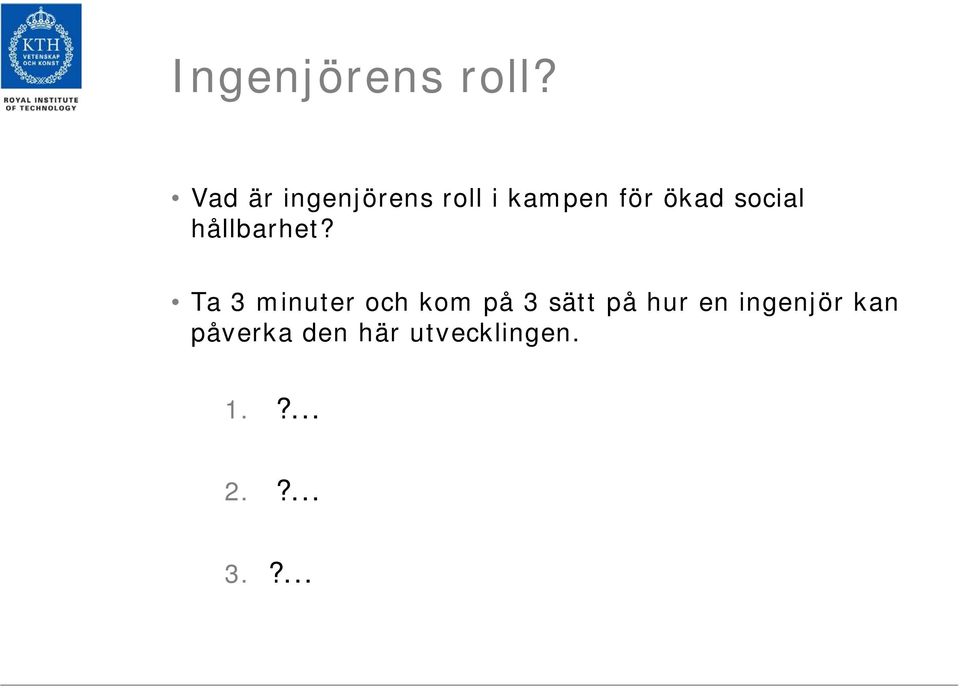 social hållbarhet?