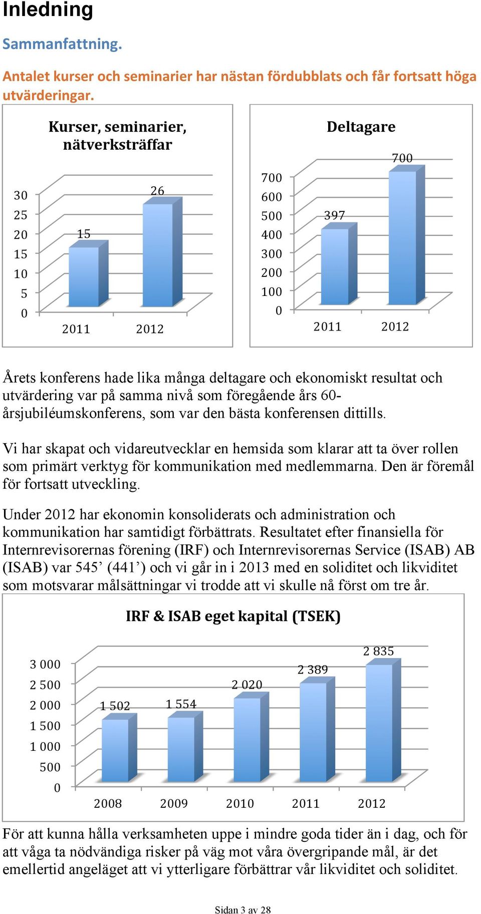 utvärdering var på samma nivå som föregående års 60- årsjubiléumskonferens, som var den bästa konferensen dittills.