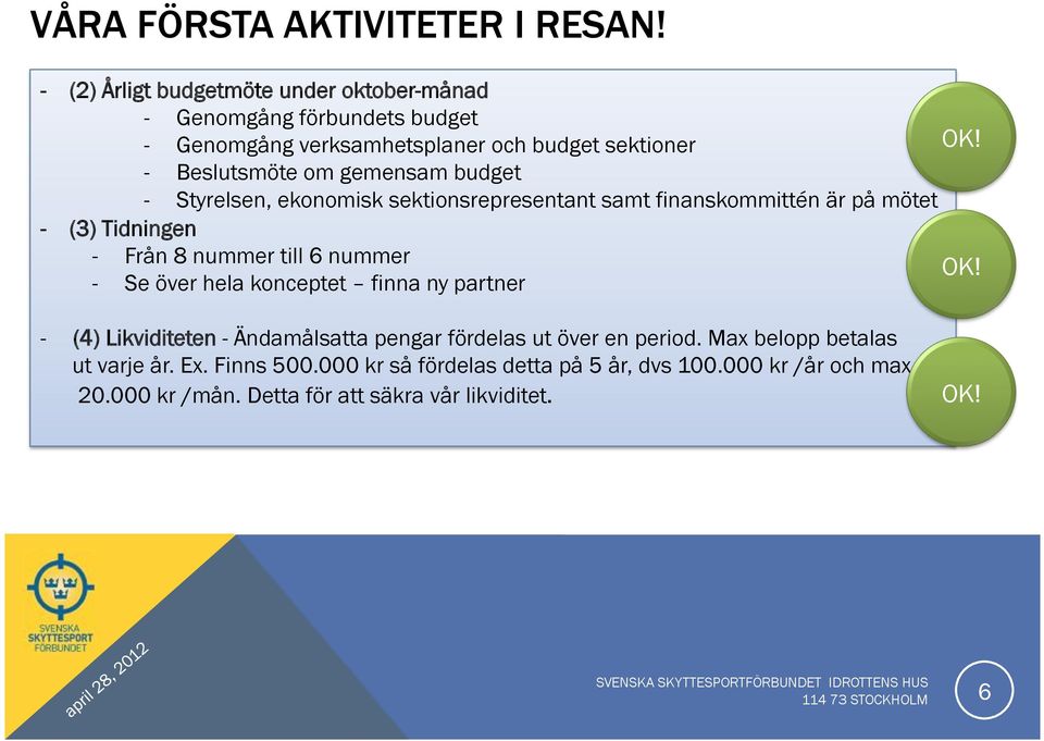 budget - Styrelsen, ekonomisk sektionsrepresentant samt finanskommittén är på mötet - (3) Tidningen - Från 8 nummer till 6 nummer - Se över hela