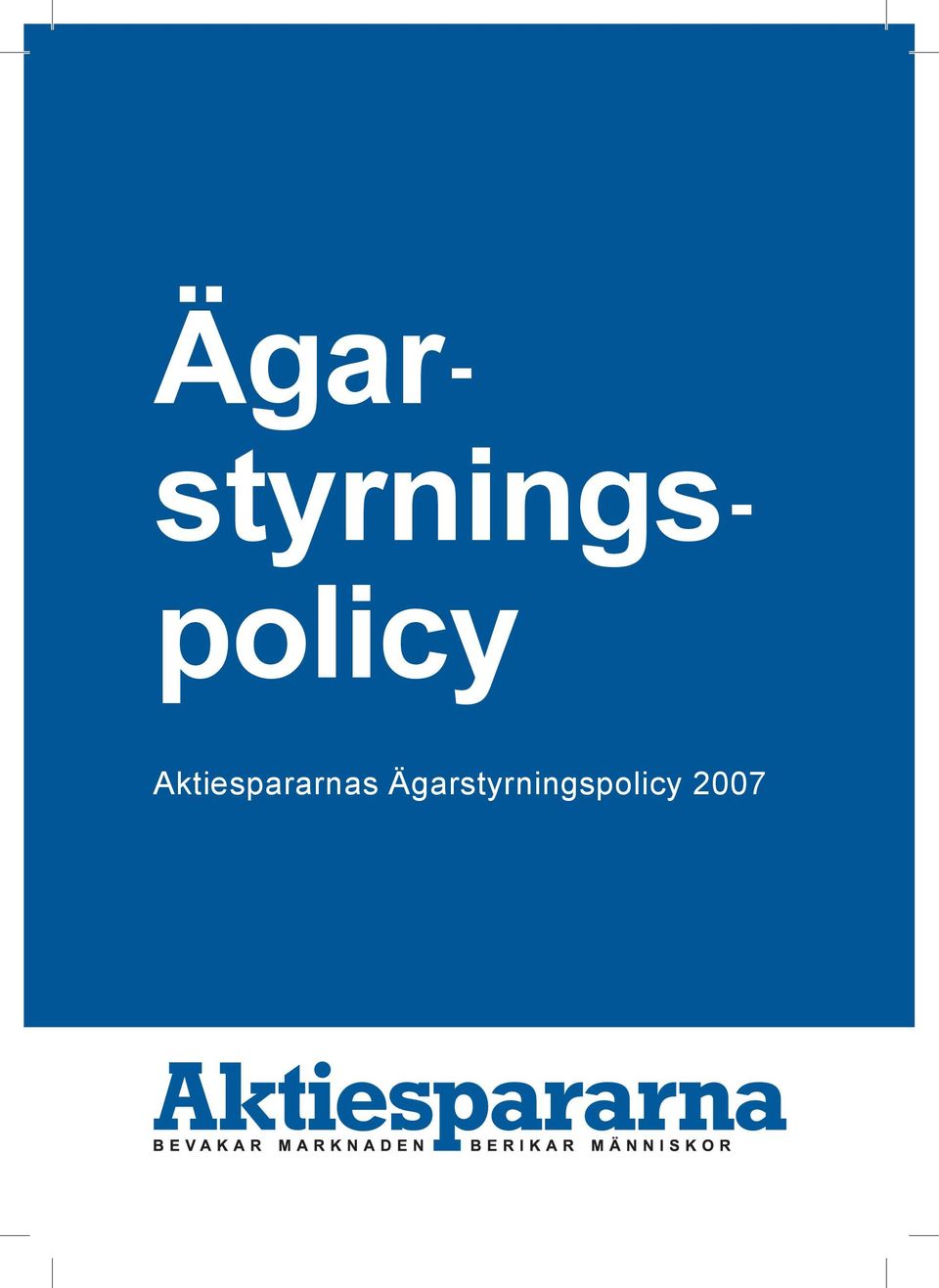 Aktiespararnas