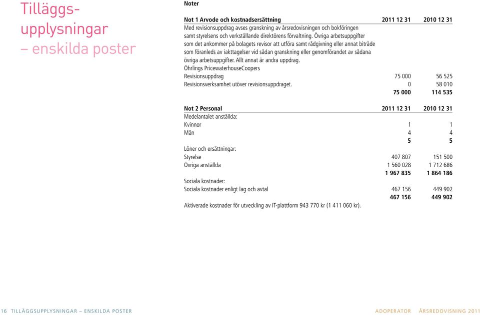 Övriga arbetsuppgifter som det ankommer på bolagets revisor att utföra samt rådgivning eller annat biträde som föranleds av iakttagelser vid sådan granskning eller genomförandet av sådana övriga