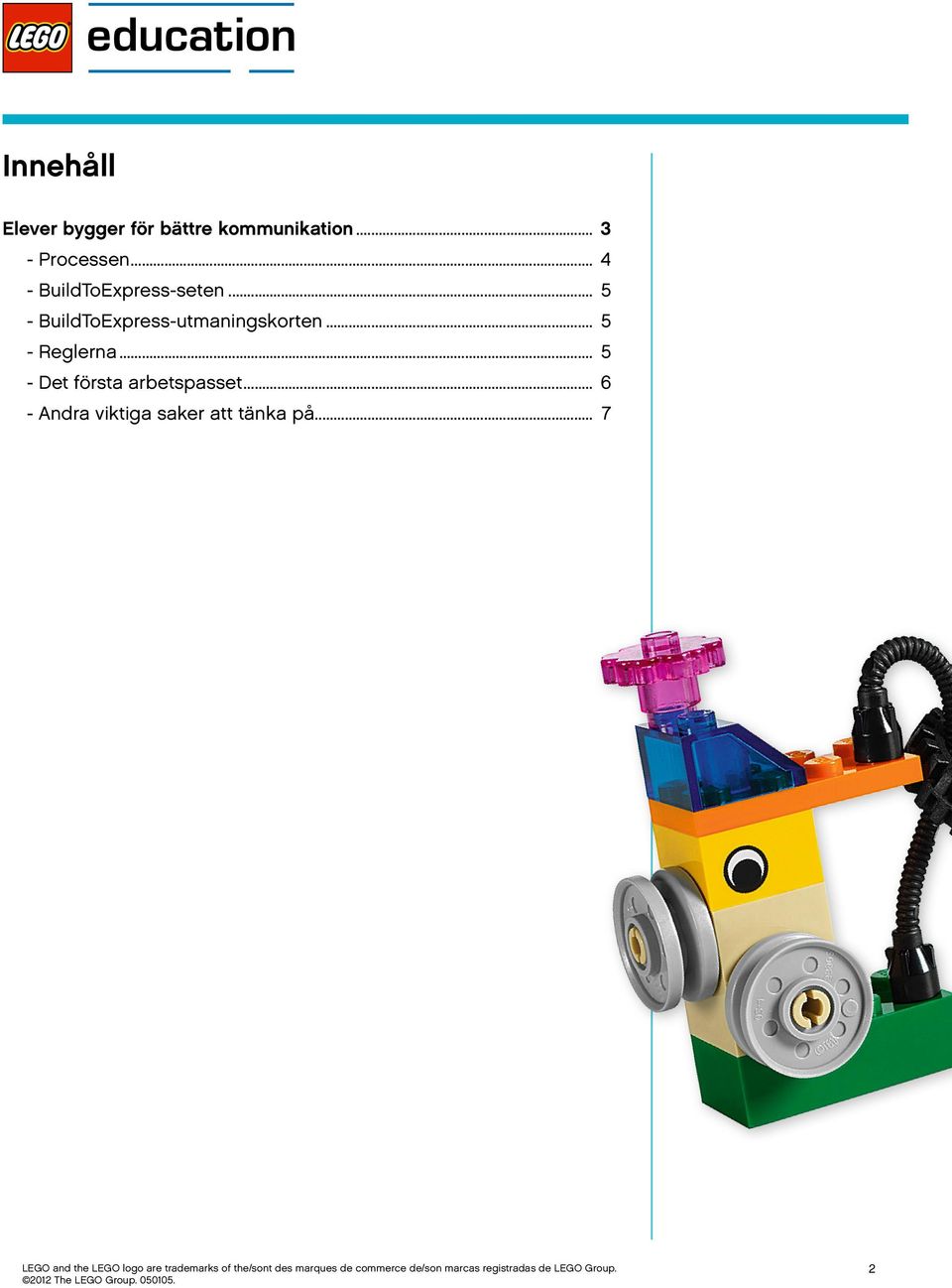 .. 5 - BuildToExpress-utmaningskorten... 5 - Reglerna.