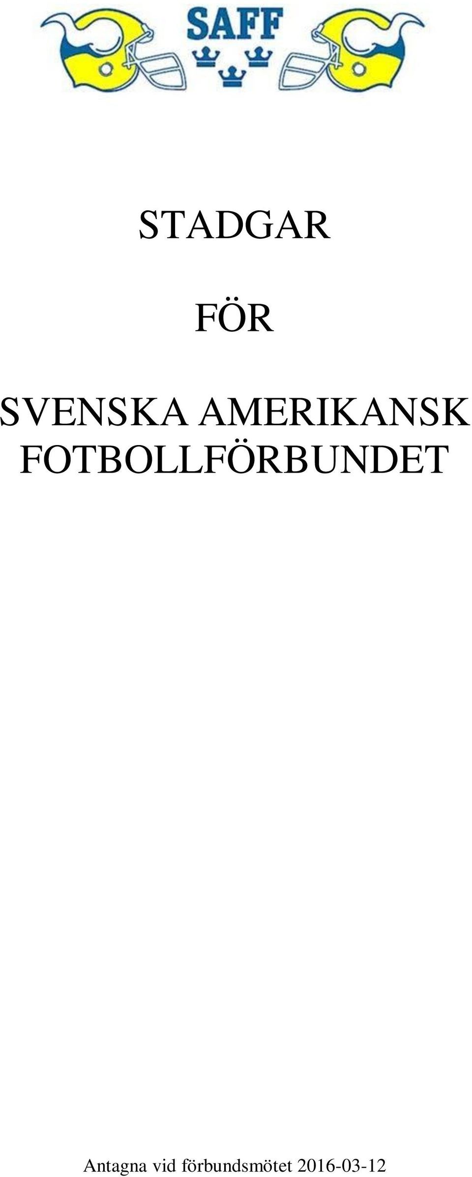 FOTBOLLFÖRBUNDET