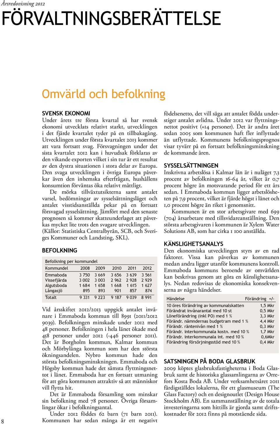 Försvagningen under det sista kvartalet 2012 kan i huvudsak förklaras av den vikande exporten vilket i sin tur är ett resultat av den dystra situationen i stora delar av Europa.