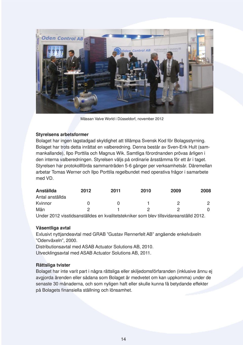 Styrelsen väljs på ordinarie årsstämma för ett år i taget. Styrelsen har protokollförda sammanträden 5-6 gånger per verksamhetsår.