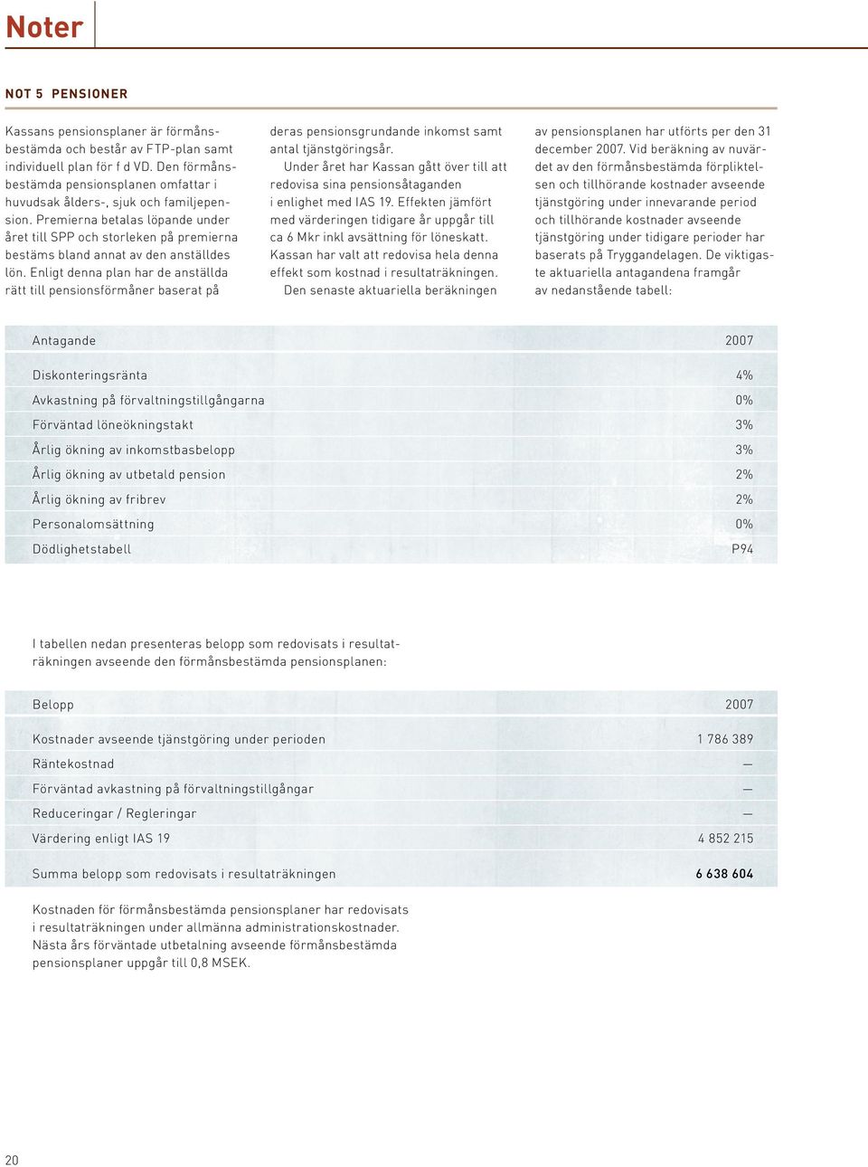 Premierna betalas löpande under året till SPP och storleken på premierna bestäms bland annat av den anställdes lön.