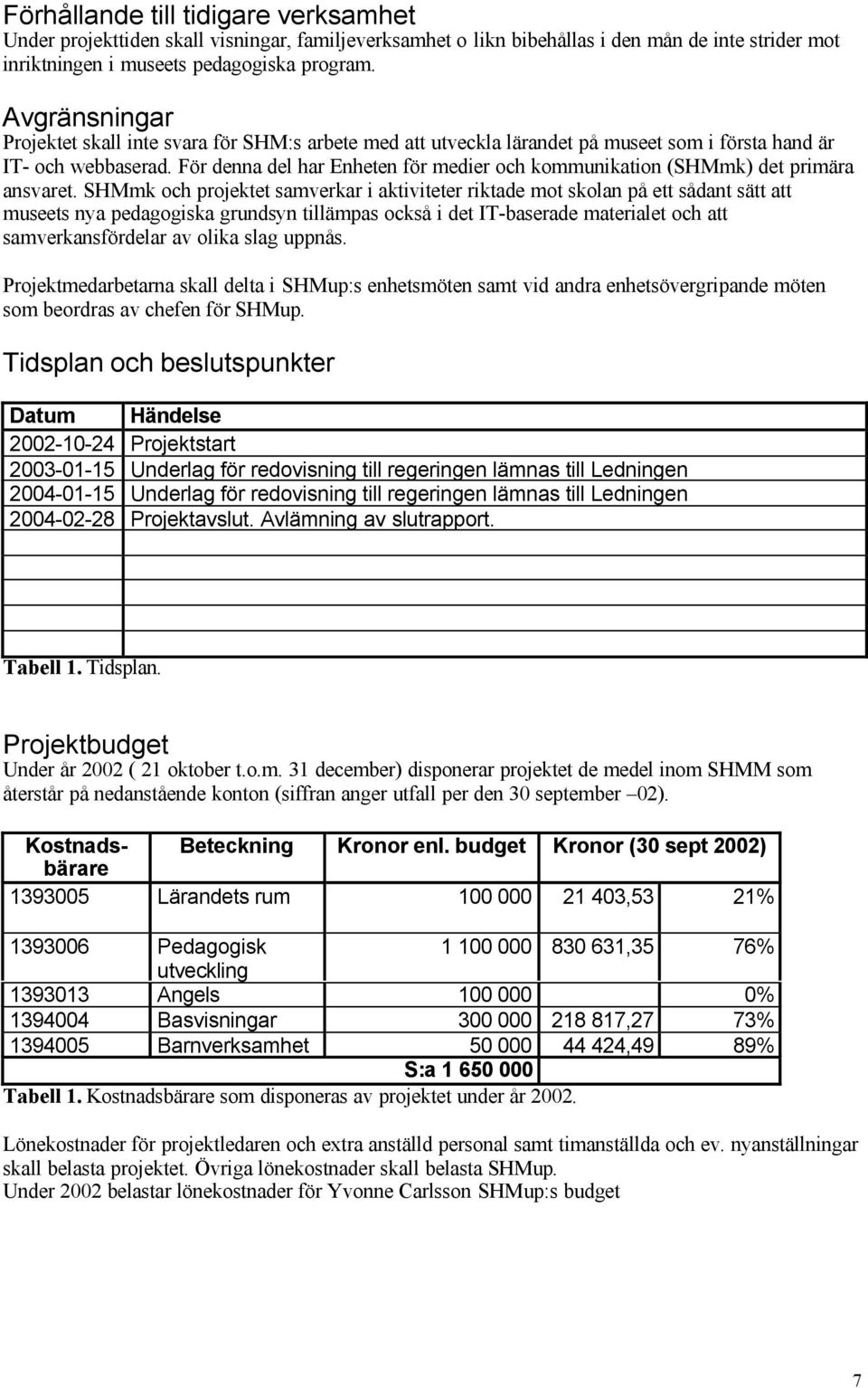 För denna del har Enheten för medier och kommunikation (SHMmk) det primära ansvaret.