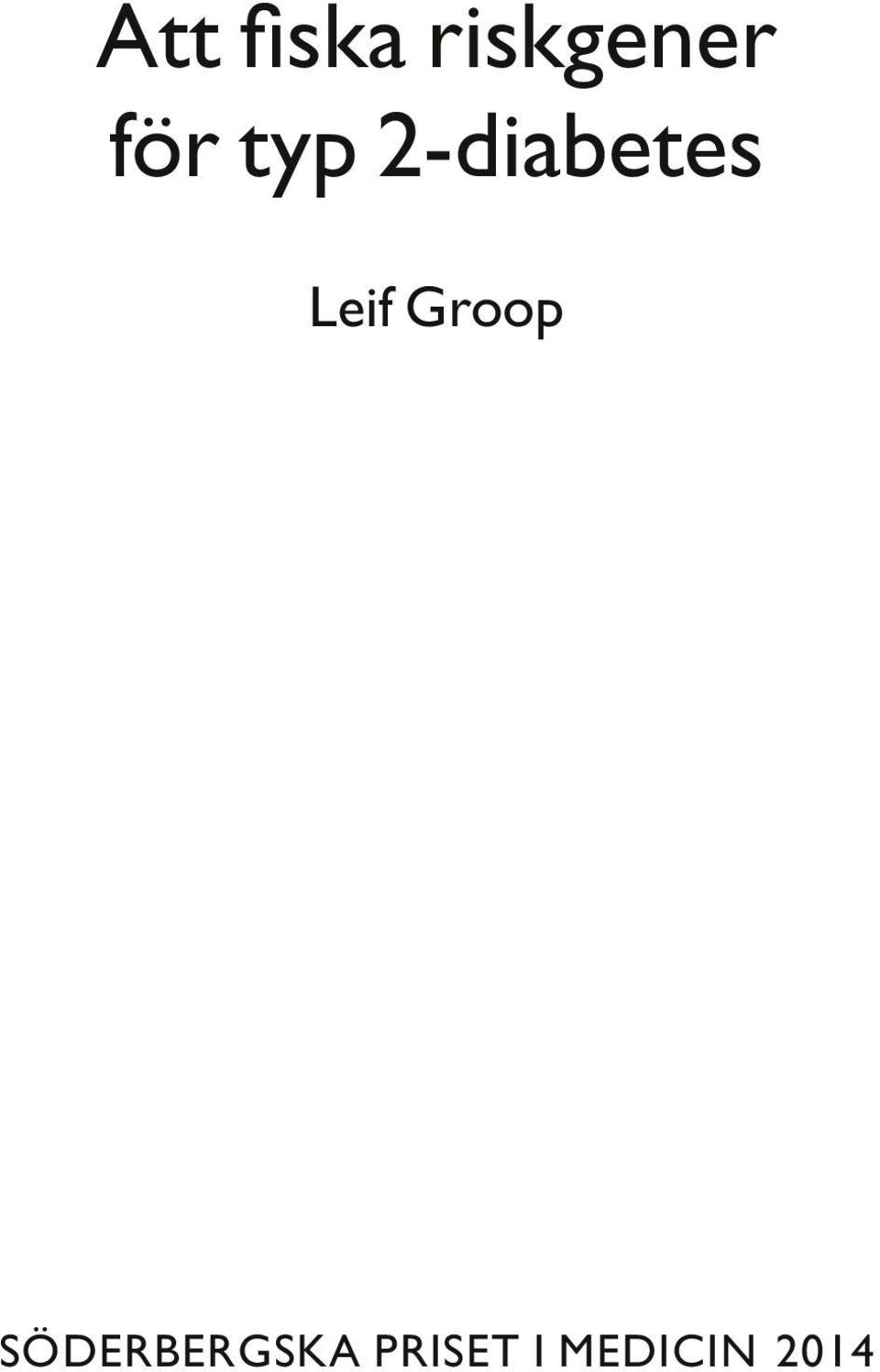 Leif Groop