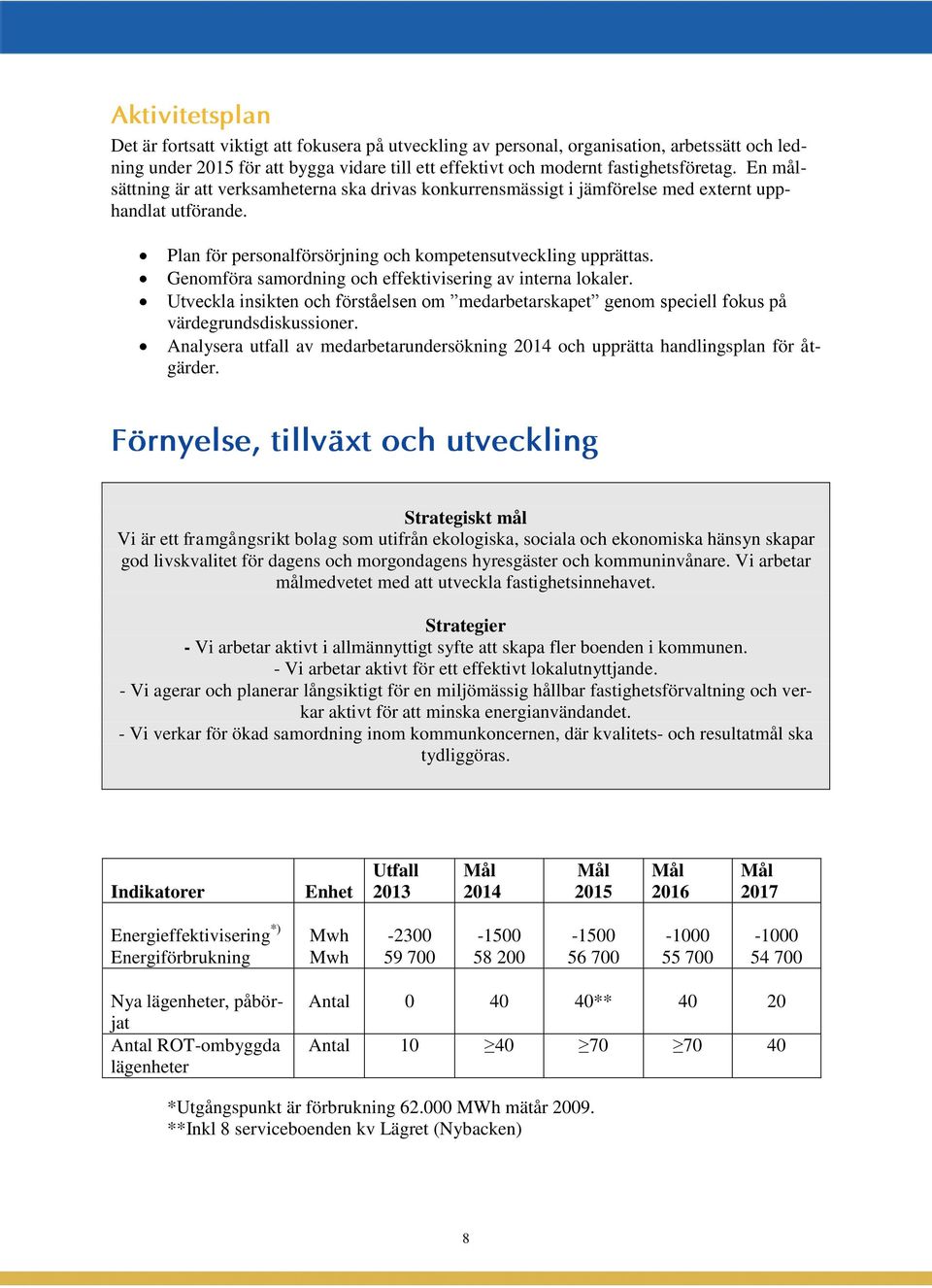 Genomföra samordning och effektivisering av interna lokaler. Utveckla insikten och förståelsen om medarbetarskapet genom speciell fokus på värdegrundsdiskussioner.