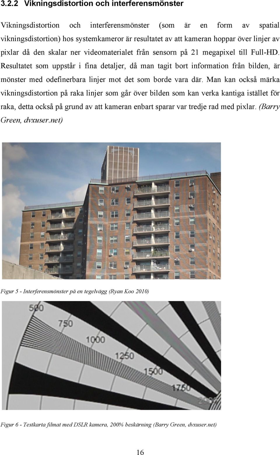 Resultatet som uppstår i fina detaljer, då man tagit bort information från bilden, är mönster med odefinerbara linjer mot det som borde vara där.