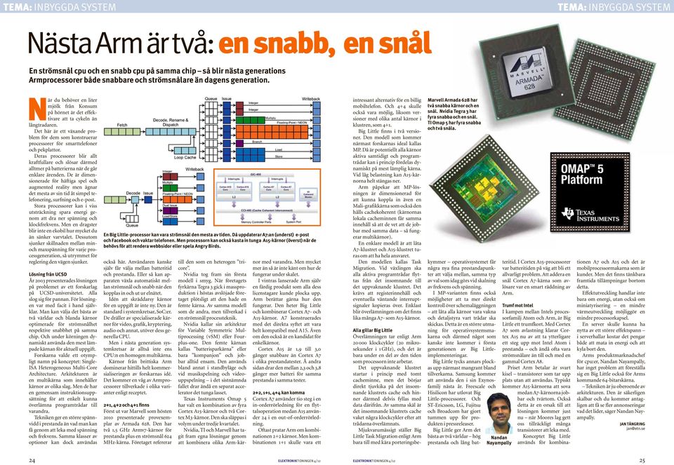 Det här är ett växande problem för dem som konstruerar processorer för smarttelefoner och pekplattor.