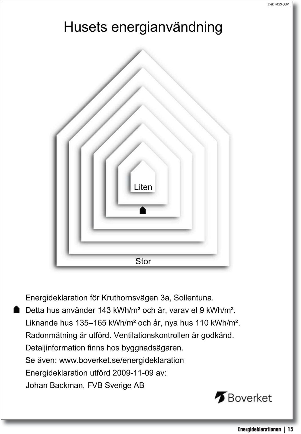 Detta hus använder 143 kwh/m² och