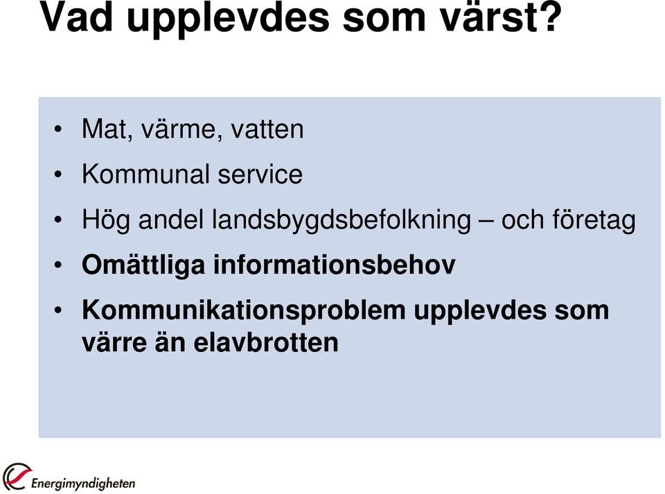 landsbygdsbefolkning och företag Omättliga