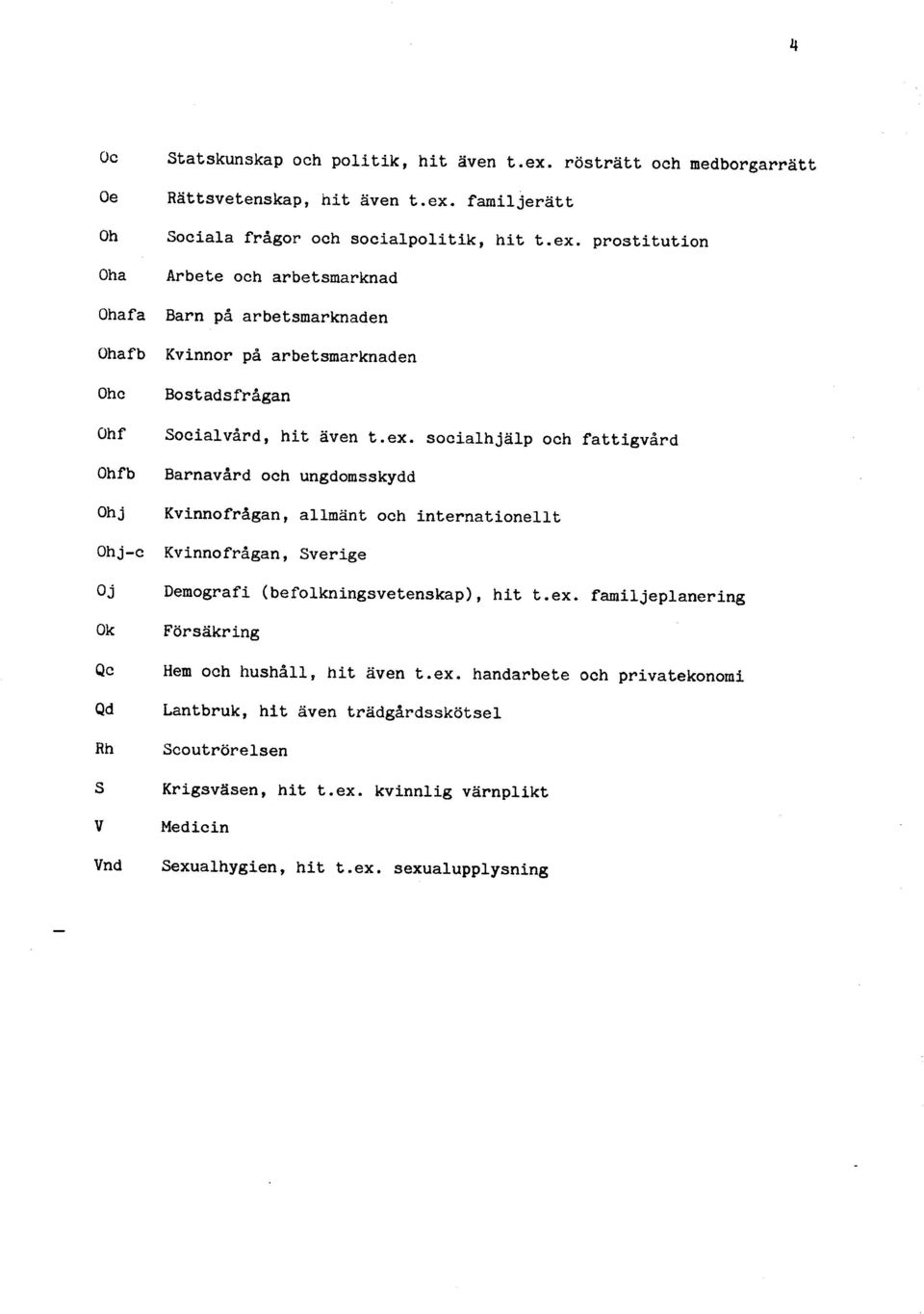 prostitution Arbete och arbetsmarknad Barn p3 arbetsmarknaden Kvinnor på arbetsmarknaden BostadsfrAgan Socialvård, hit även t.ex.