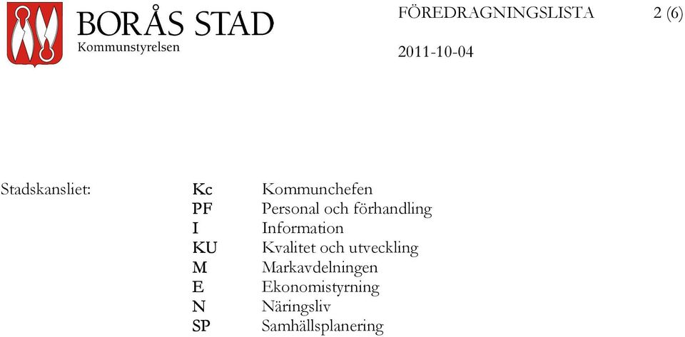 förhandling Information Kvalitet och utveckling