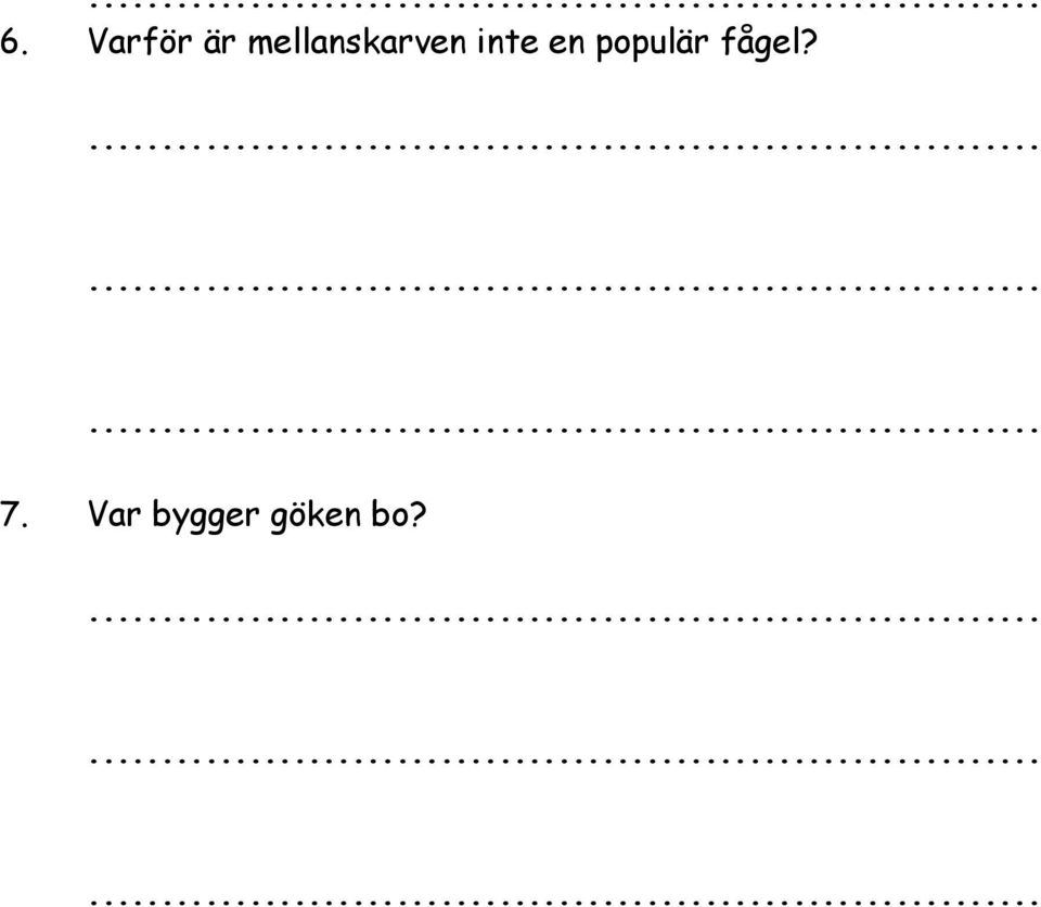 inte en populär fågel?