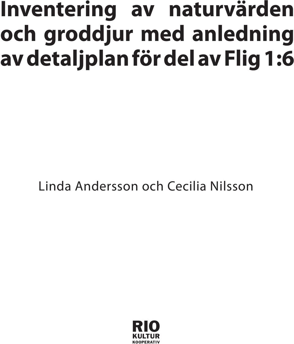 för del av Flig 1:6 Linda Andersson